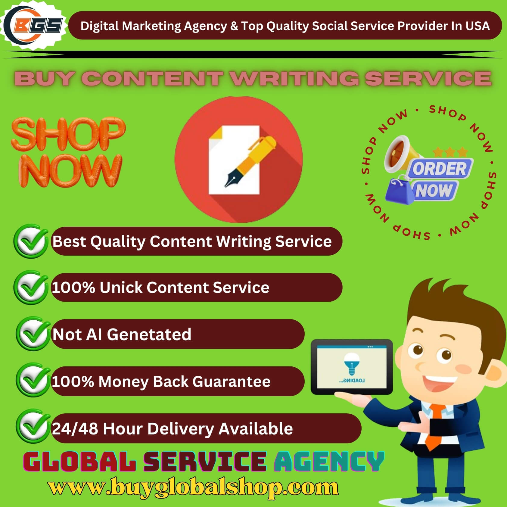 Buy Content Writing Service