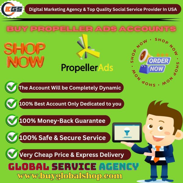 Buy Propeller Ads Accounts