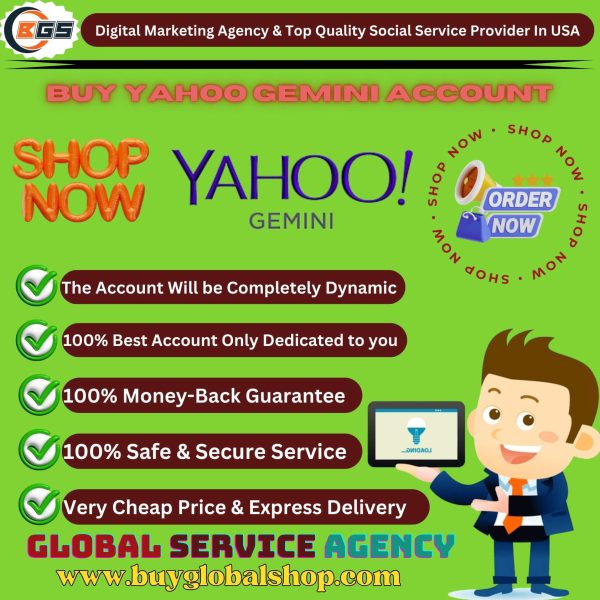 Buy Yahoo Gemini Account