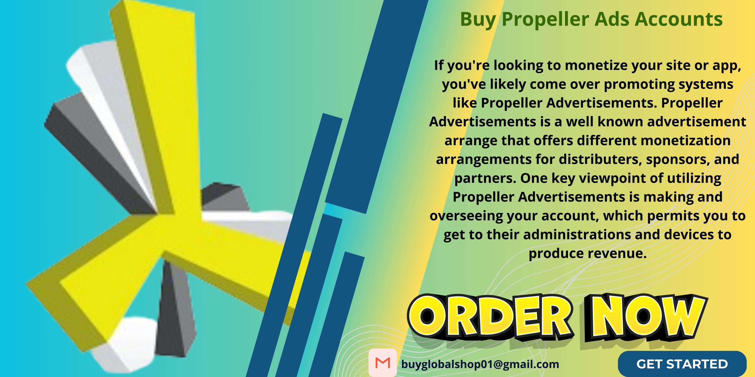 Buy Propeller Ads Accounts