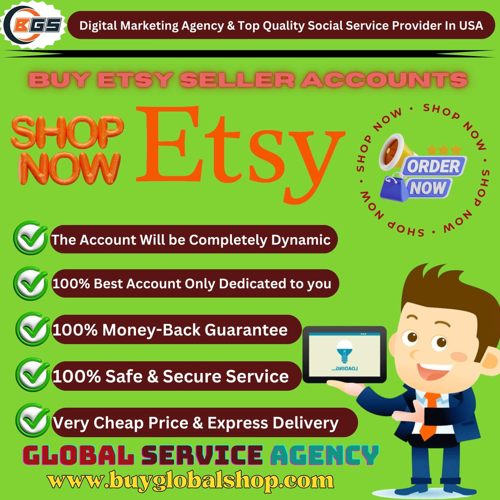 Buy Etsy Seller Accounts