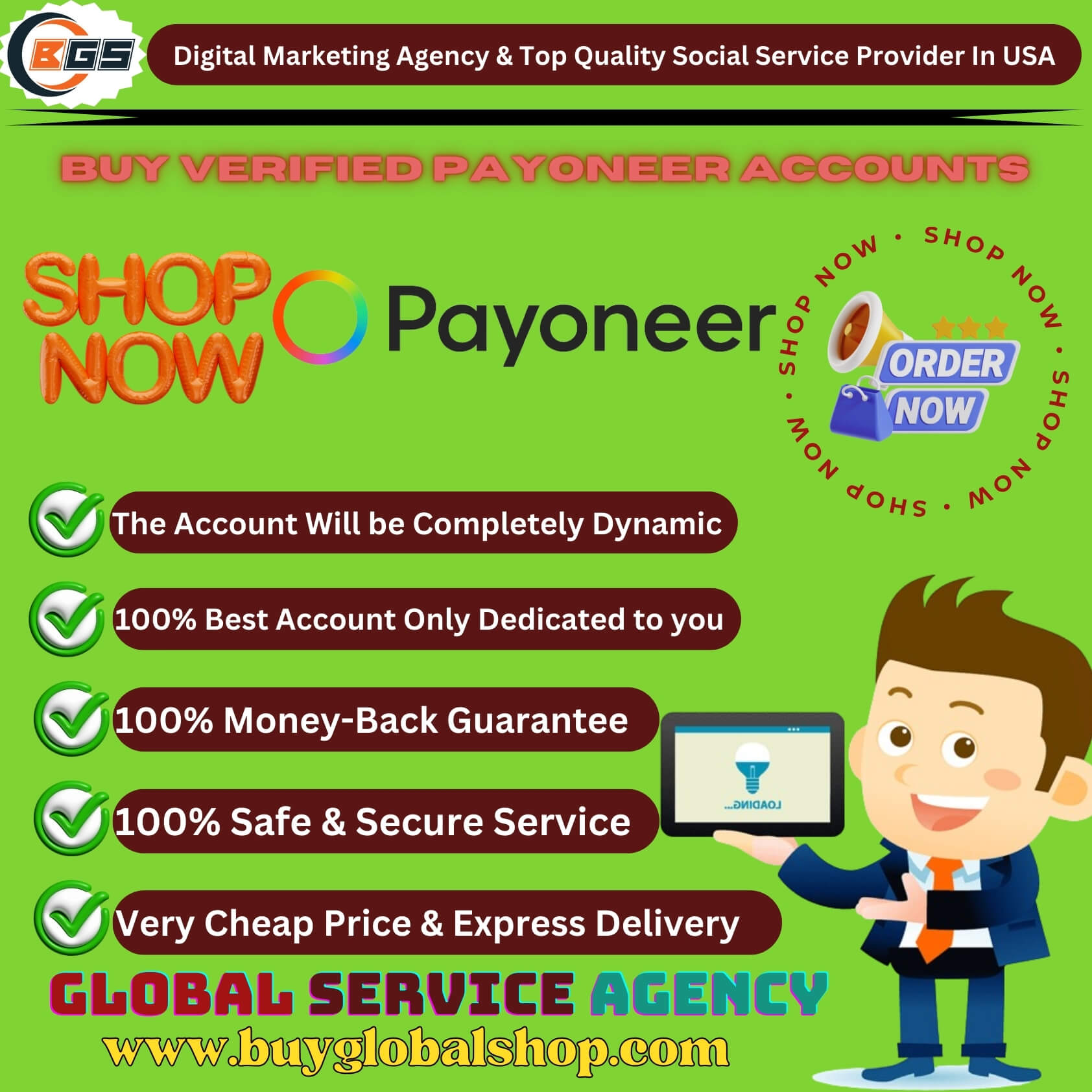 Buy Verified Payoneer Accounts