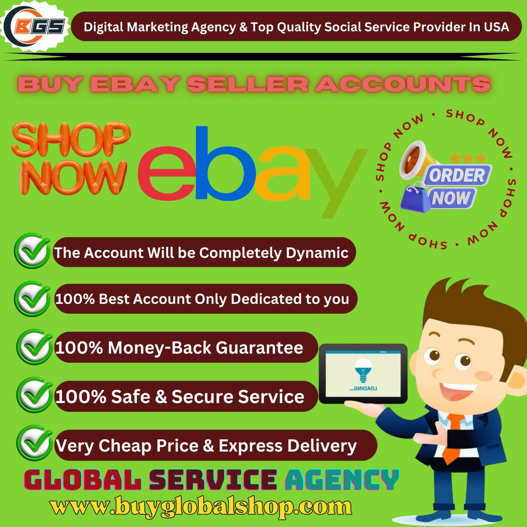 Buy eBay Seller Accounts