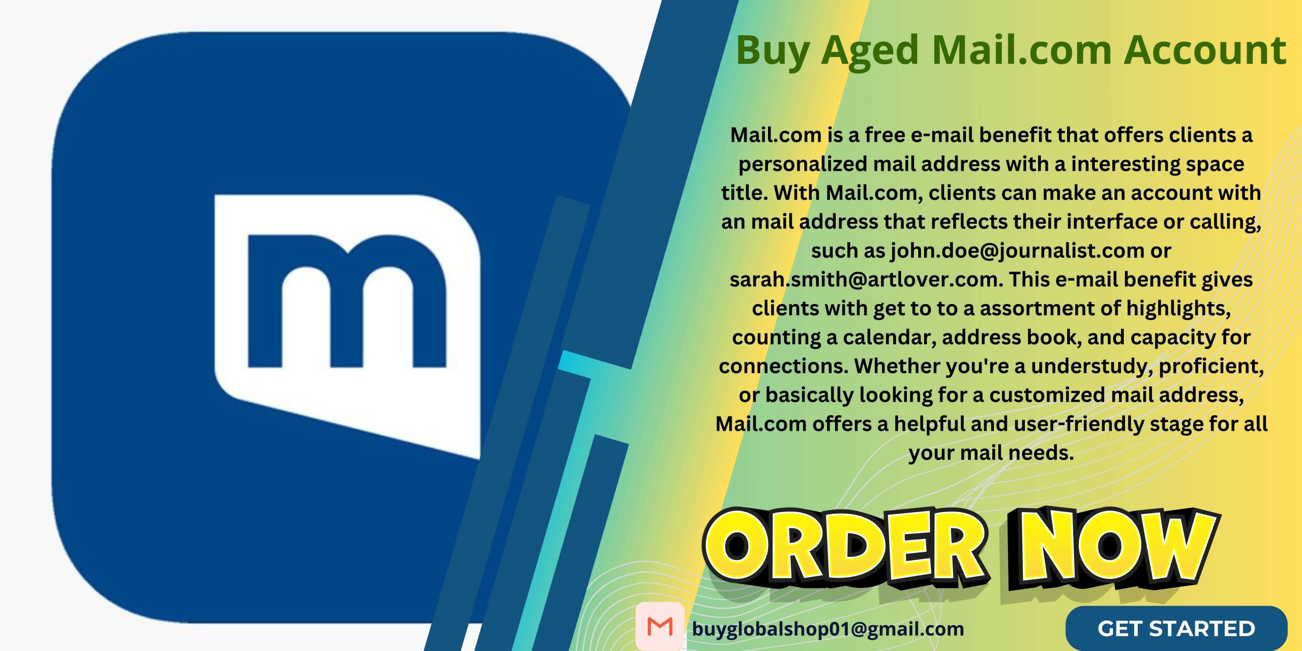 Aged Mail.com Account