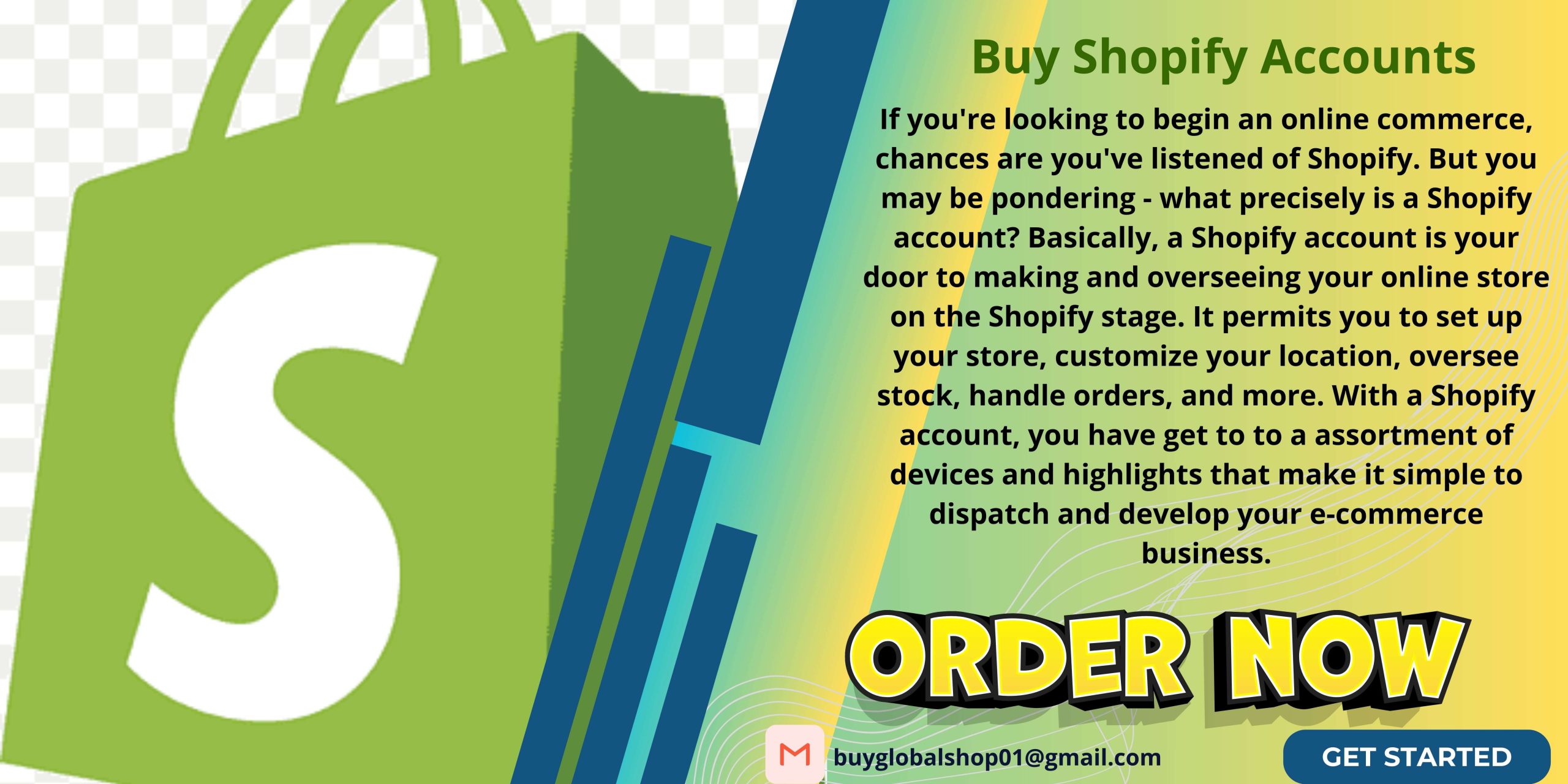 Buy Shopify Accounts