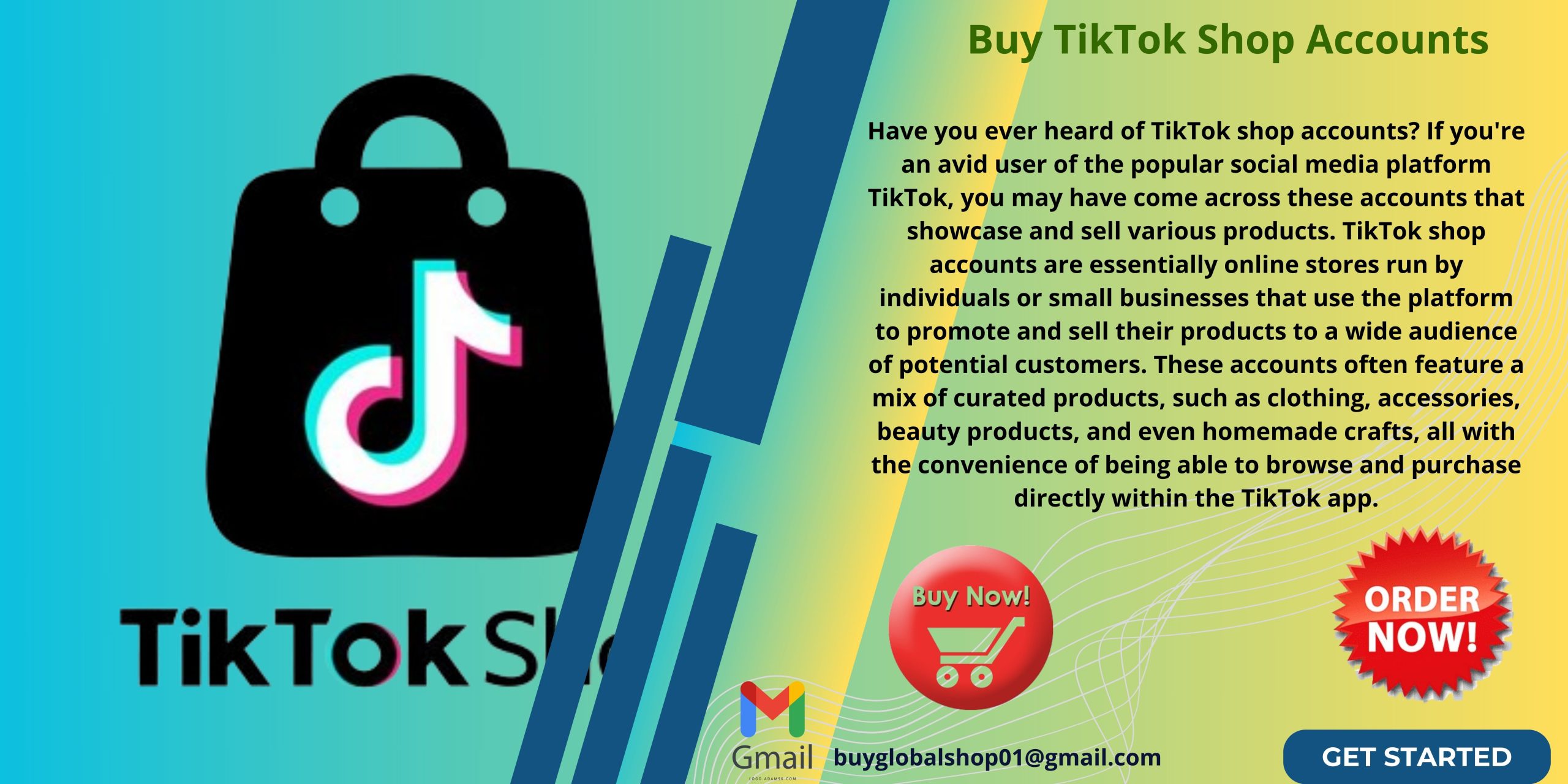 Buy Tiktok Shop accounts