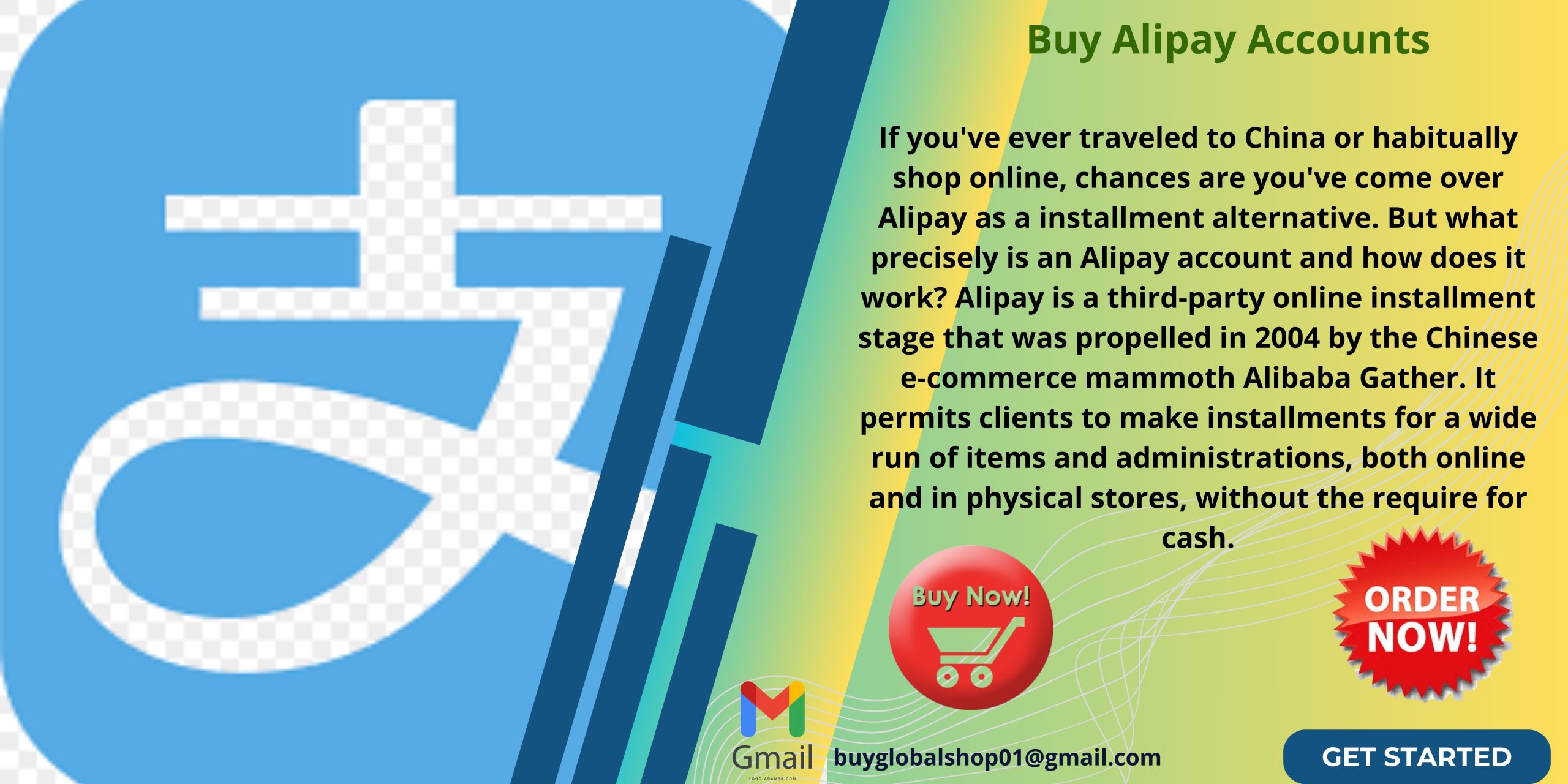 Buy Alipay Accounts
