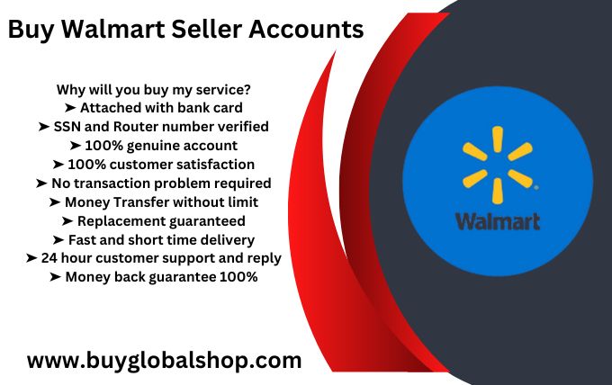 Buy Walmart Seller Accounts